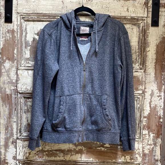 Fat Face Heather Gray Hoodie, Size S - Picture 1 of 4